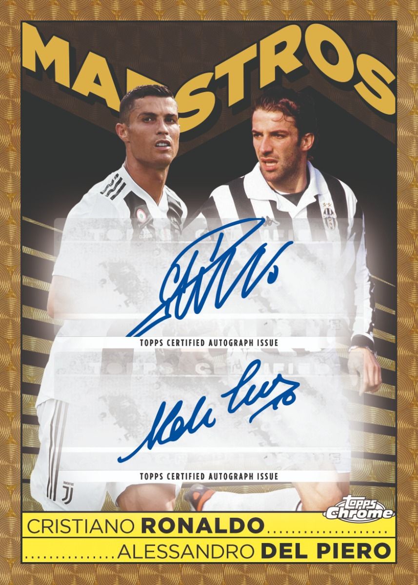Topps Chrome Juventus - Paket - Mythos Cards