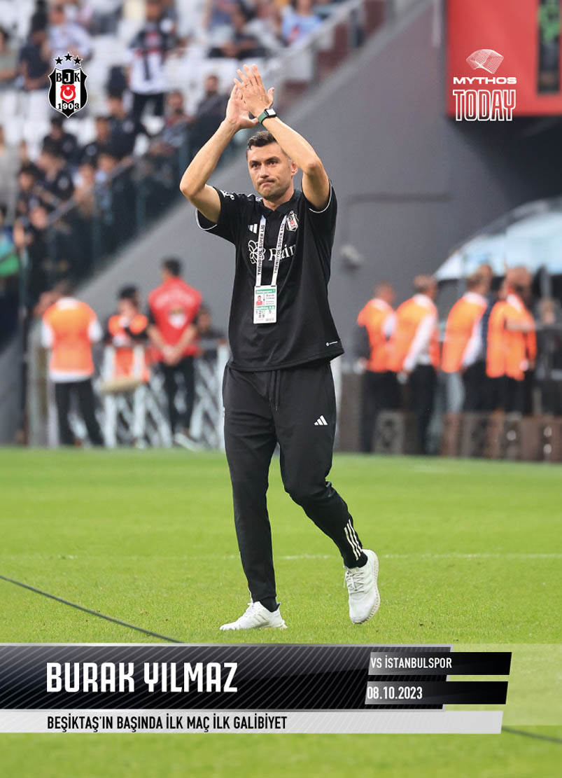 Beşiktaş'ta İstanbulspor maçında Burak Yılmaz teknik direktör