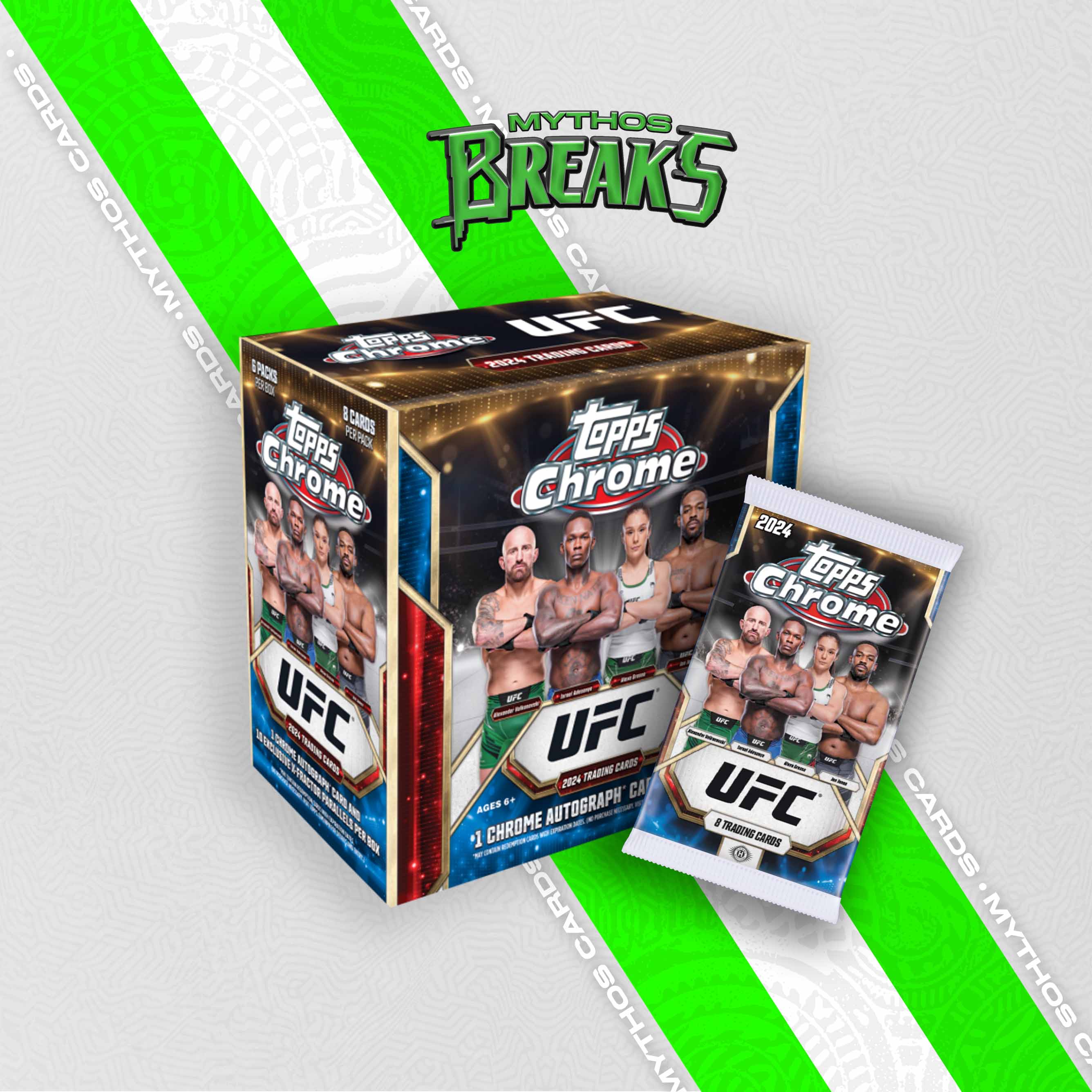 Topps Chrome UFC Mega Box Random Division - 16 Mayıs - Mythos Cards