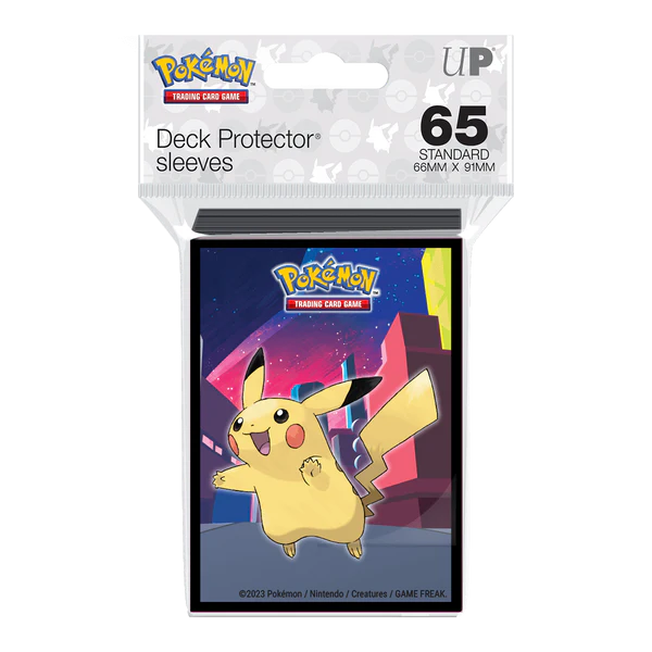 Ultra PRO Pokemon Pikachu Sleeves — 65ct