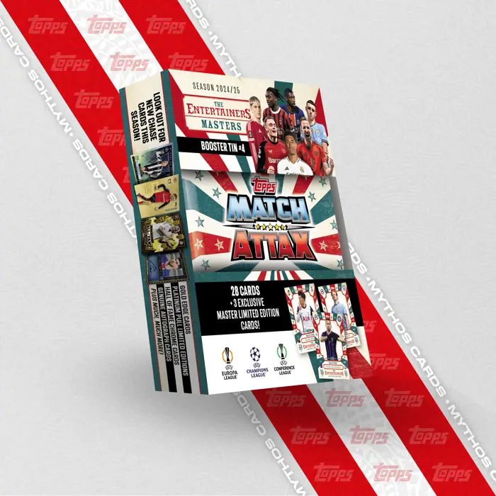 Topps Match Attax 24/25 - Booster Tin -Masters - Mythos Cards