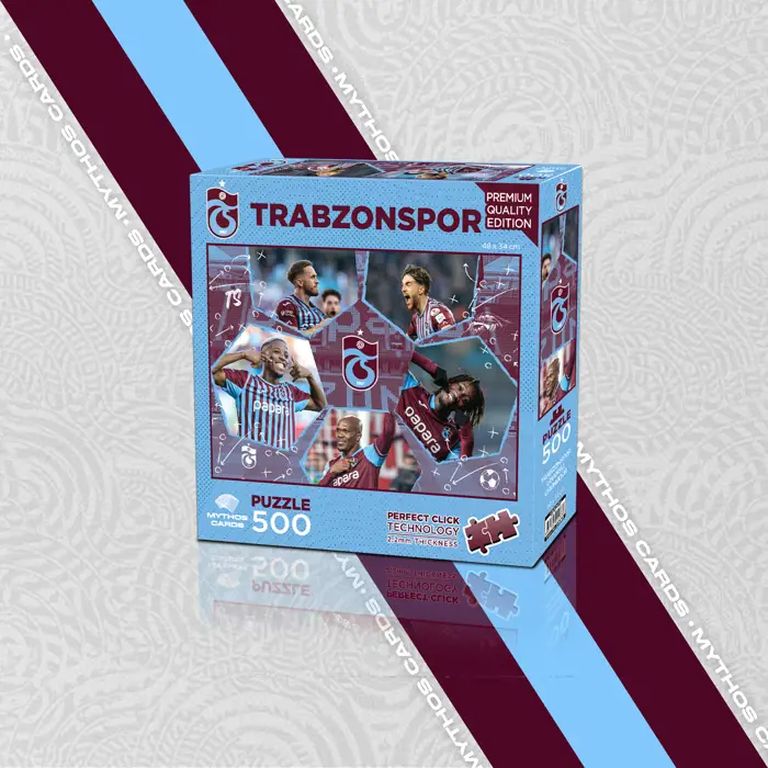 Trabzonspor Takım 500 Parça Puzzle - Mythos Cards