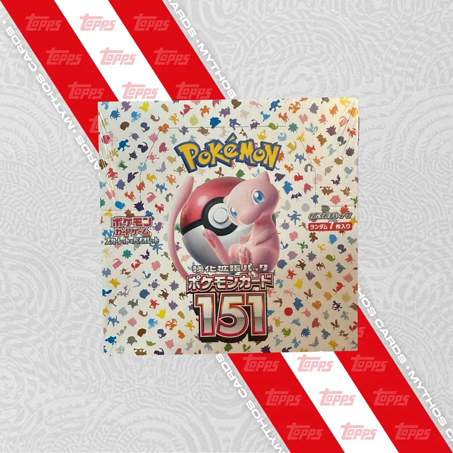 Pokémon TCG Scarlet & Violet: Pokémon Card 151 – Booster Box