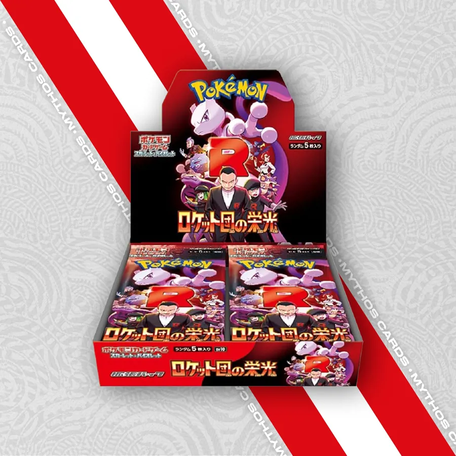 Pokémon Glory of Team Rocket Booster Box - Mythos Cards