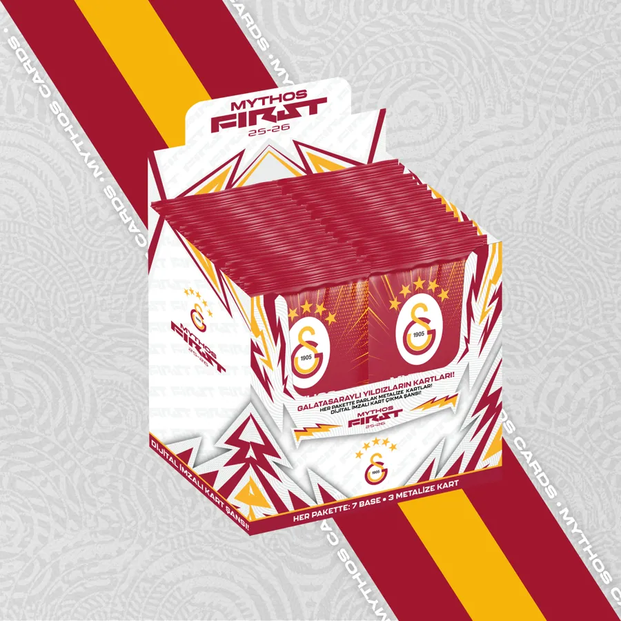 Galatasaray 2025-26 Mythos First - Tam Kutu - Mythos Cards