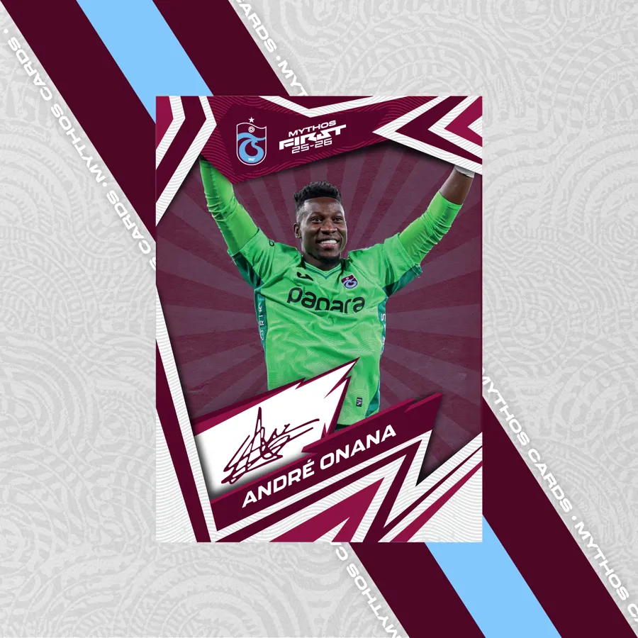 Trabzonspor 2025-26 Mythos First - Mythos Cards Trabzonspor 2025-26 Mythos First - Mythos Cards