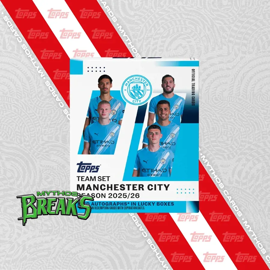 Mythos Breaks - 2 x Topps Manchester City 2025/26 Team Set Random