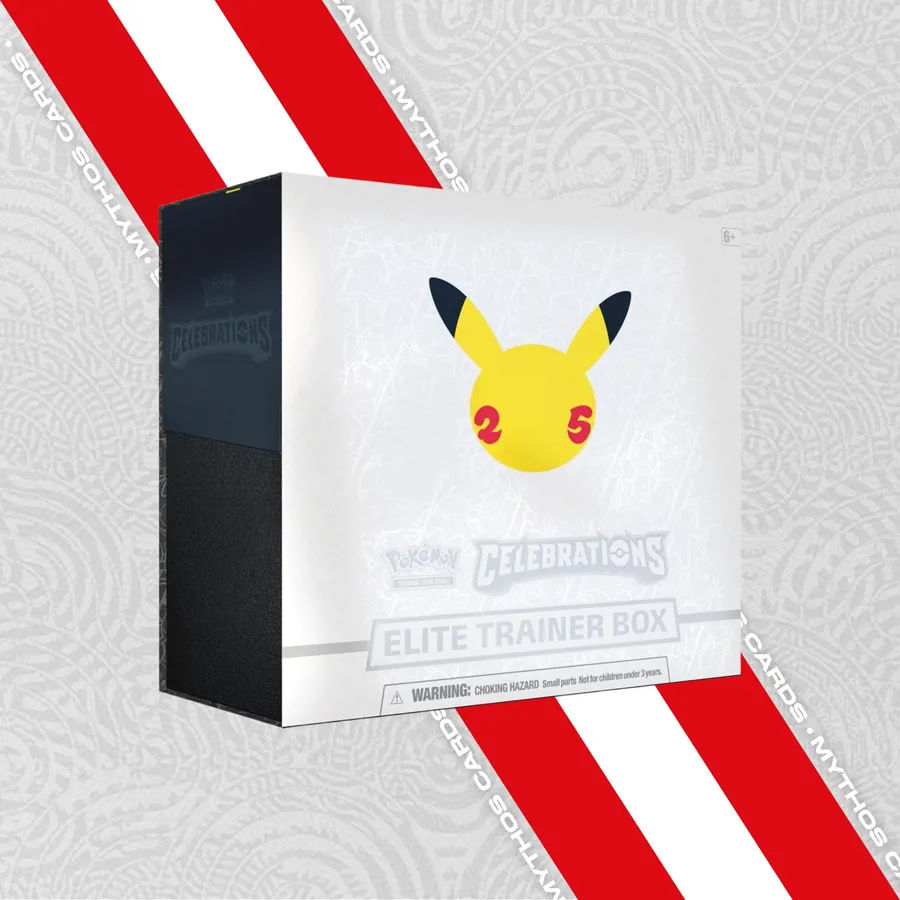 Pokémon 25. Yıl Celebrations Elite Trainer Box - Mythos Cards