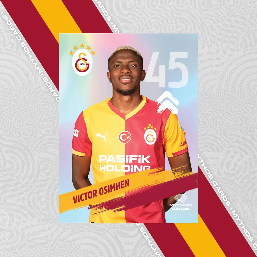 GALATASARAY - THE GIANTS 2025/26 POSTER VE ÇIKARTMA SETİ - Mythos