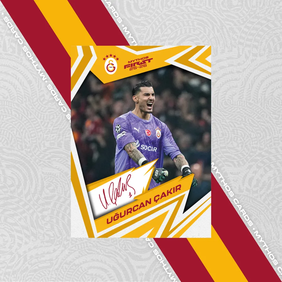 Galatasaray 2025-26 Mythos First - Metal Kutu - Mythos Cards