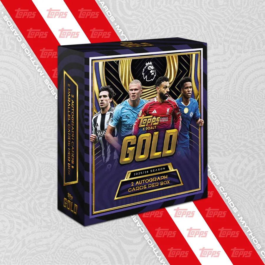 Topps Premier League Gold 2025 2026 Hobby Box 33105 - Mythos Cards