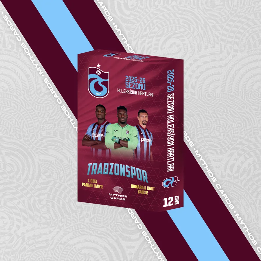 Trabzonspor - Pulse Futbolcu Kartları 2025/26 - Paket - Mythos Cards