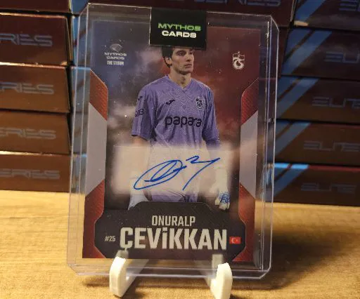 Pazar Yeri - Onuralp Çevikkan /10 İmzalı Kart Trabzonspor Team Set