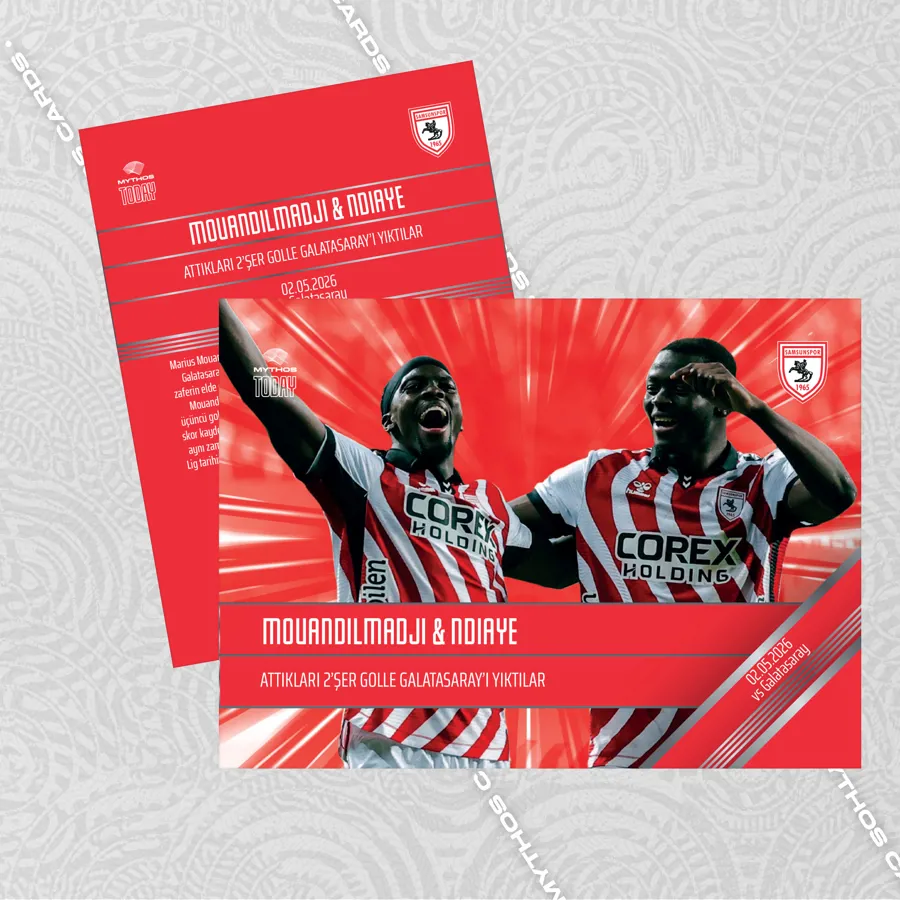 MOUANDILMADJI & NDIAYE / ATTIKLARI 2'ŞER GOLLE GALATASARAY'I
