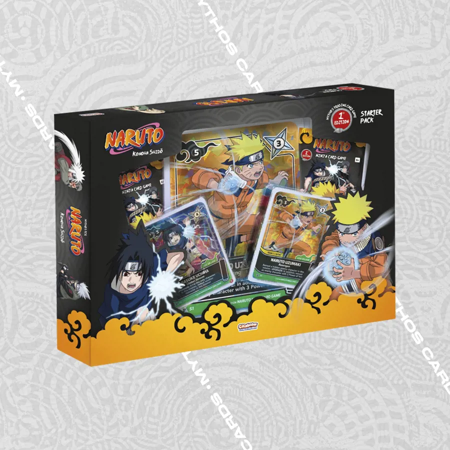 Naruto Mythos TCG Trading Cards - 1st Edition Starter Pack Naruto