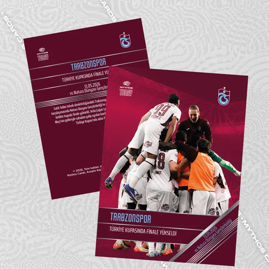 TRABZONSPOR / TÜRKİYE KUPASINDA FİNALE YÜKSELDİ (/25) - Mythos