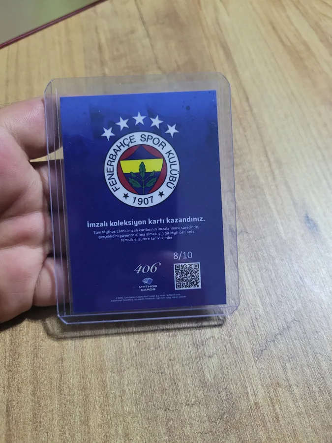 Pazar Yeri - 2025-26 SIDIKI CHÉRIF 406 Fenerbahçe (/10) İmzalı