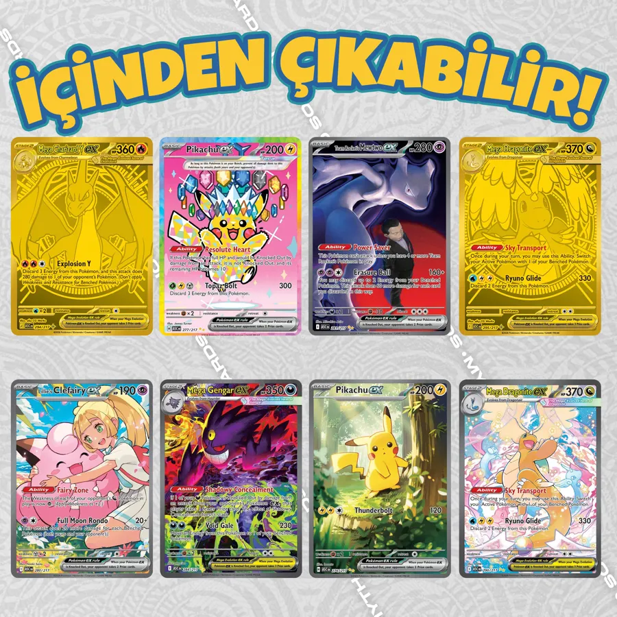 Pokémon TCG: Mega Evolution—Ascended Heroes Booster Bundle