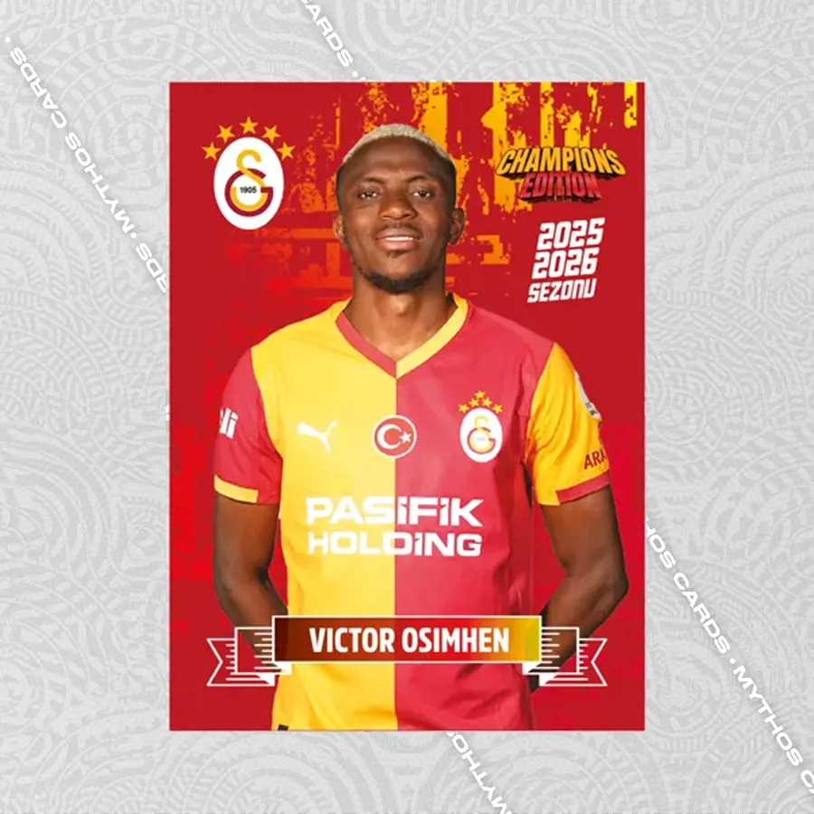 GALATASARAY CHAMPION EDITION - THE GIANTS POSTER VE ÇIKARTMA SETİ