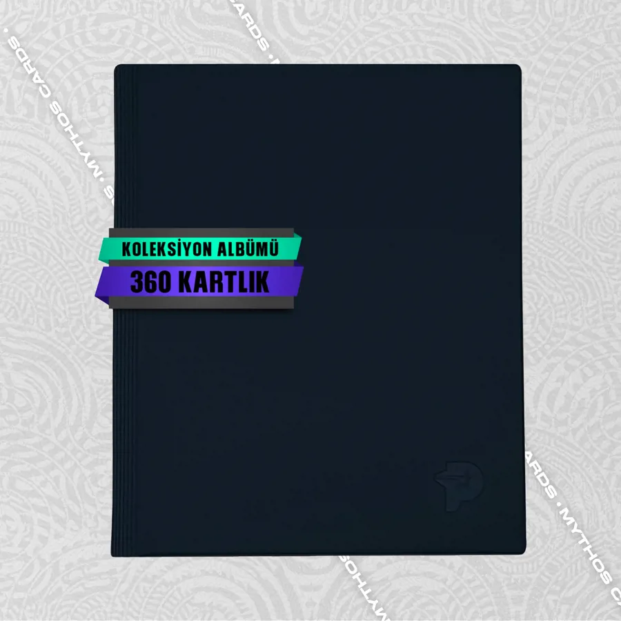 PoKS Card - Lacivert Kart Saklama Albümü / Binder
