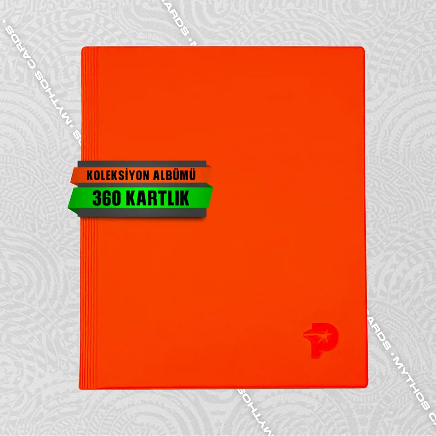 PoKS Card - Turuncu Kart Saklama Albümü / Binder