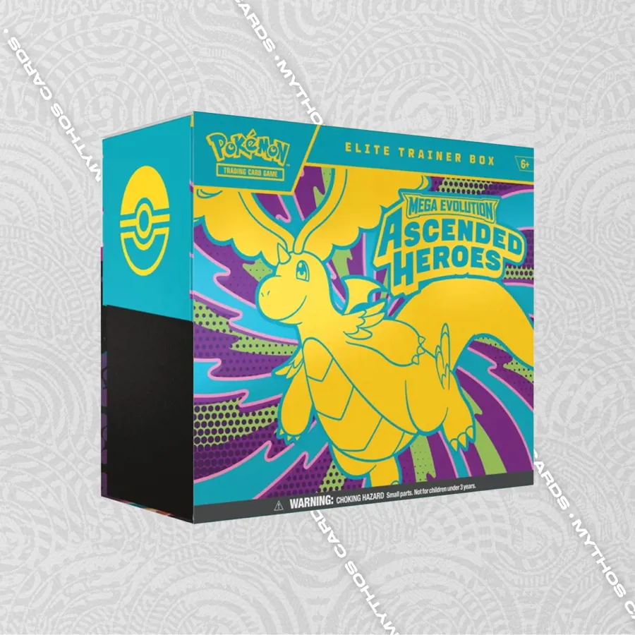 Pokémon TCG: Ascended Heroes Elite Trainer Box - Mythos Cards