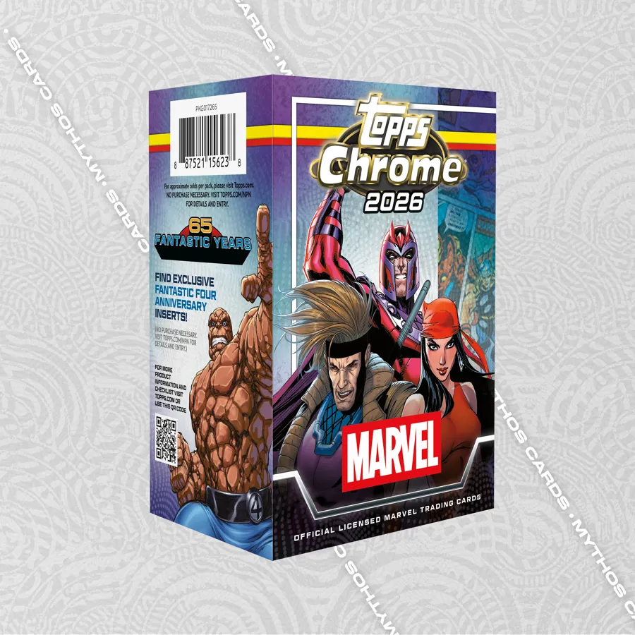 Topps Chrome 2026 Marvel Comics - Value Box - Mythos Cards