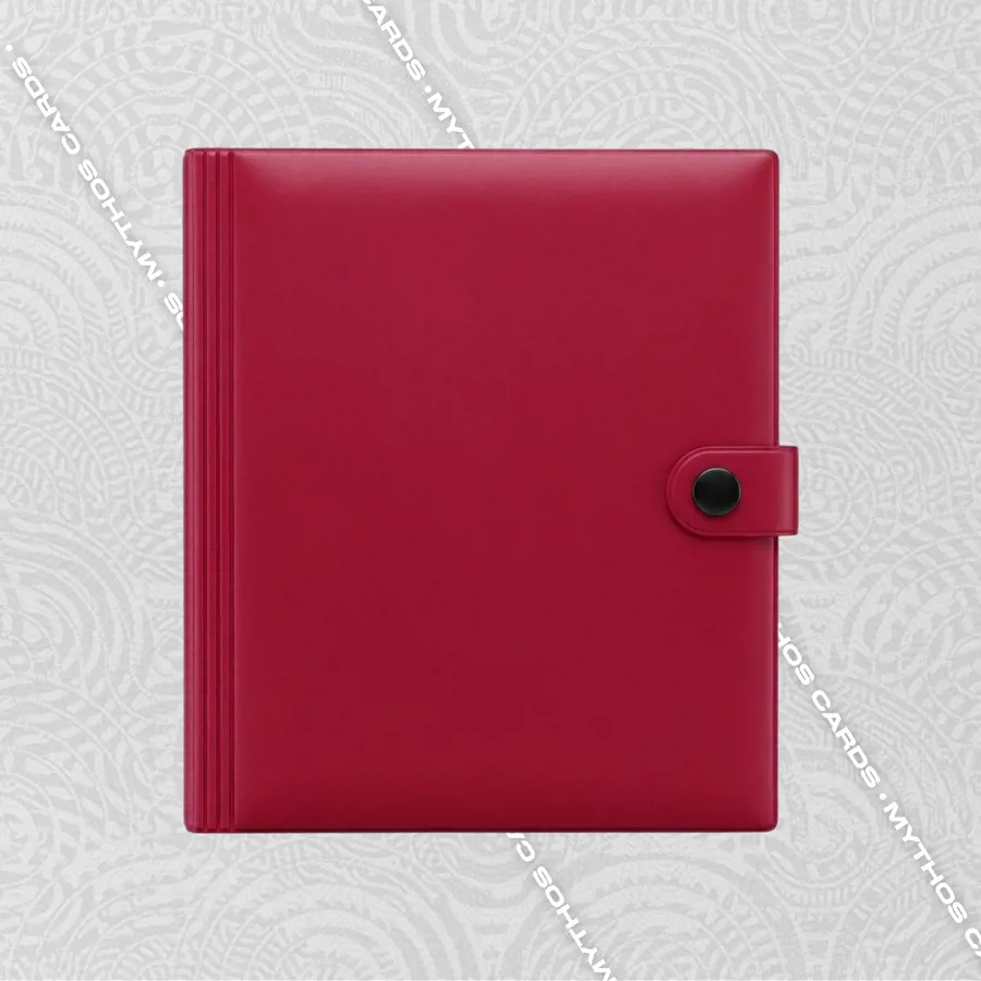 PoKS Card - Mini Binder / Kırmızı